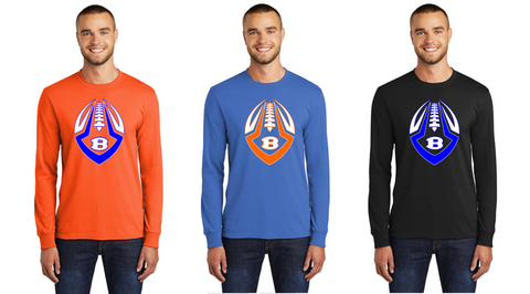 BHS Football Cotton Longsleeve Tee