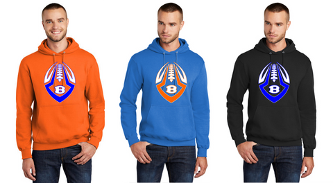 BHS Football Cotton Hoodie
