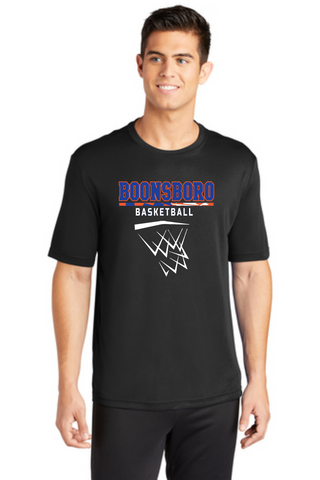 Boonsboro Girl's Basketball Moisture Wick Tee (youth/adult)