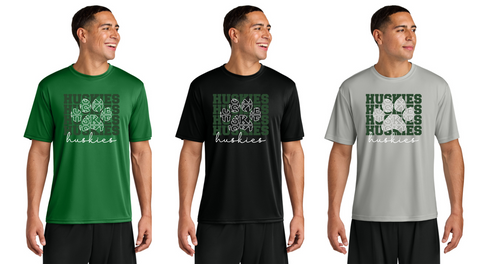 ERH Huskies Moisture Wick Tee ADULT