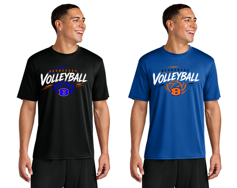 BHS Adult Volleyball Moisture Wick Tee