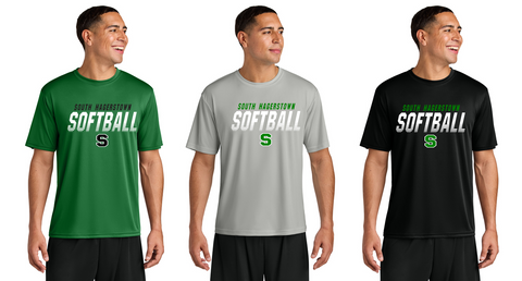 South Softball Moisture Wick Tee