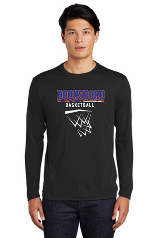 Boonsboro Girl's Basketball Longsleeve Moisture Wick Tee (youth/adult)