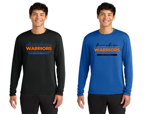 BHS Volleyball Longsleeve Moisture Wick Tee