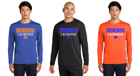 BHS Boy's Lacrosse Longsleeve Moisture Wick Tee