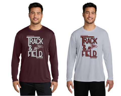 Ship Track Longsleeve Moisture Wick Tee