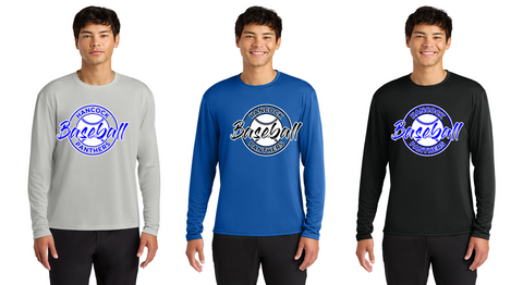 Hancock Baseball Longsleeve Moisture Wick Tee