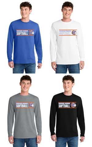 BHS Softball Longsleeve Cotton Tee
