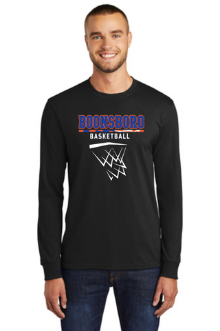 Boonsboro Girl's Basketball Cotton Longsleeve Tee (youth/adult)