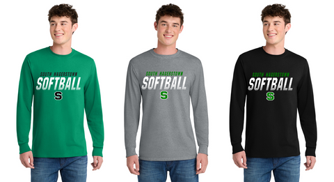 South Softball Longsleeve Cotton Tee