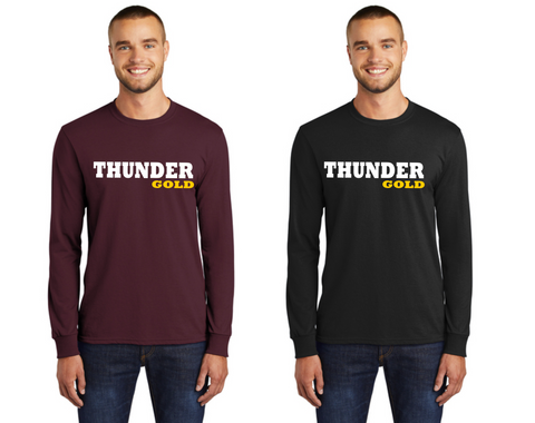 Thunder Gold Cotton Longsleeve Tee