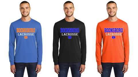 BHS Boy's Lacrosse Cotton Longsleeve Tee