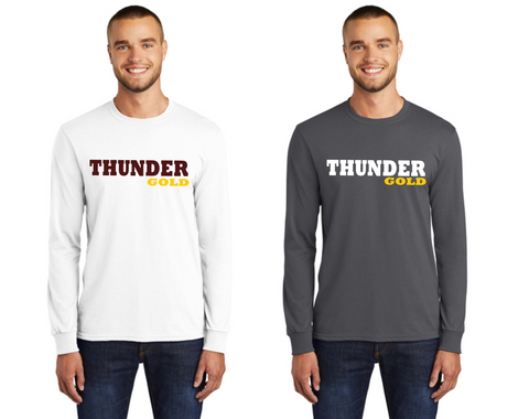 Thunder Gold Cotton Longsleeve Tee