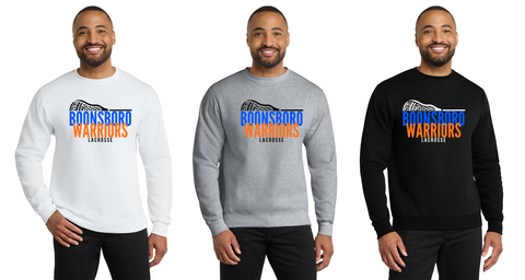 BHS Girl's Lacrosse Cotton Crewneck