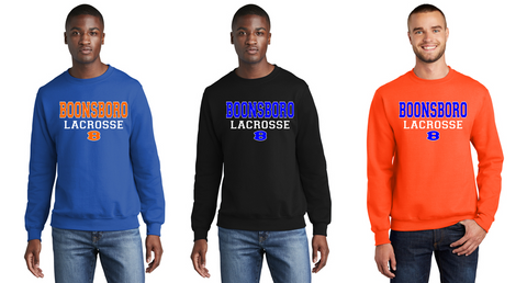 BHS Boy's Lacrosse Cotton Crewneck