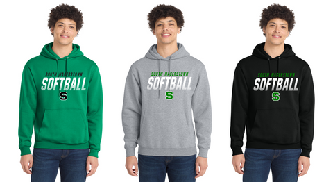 South Softball Cotton Hoodie