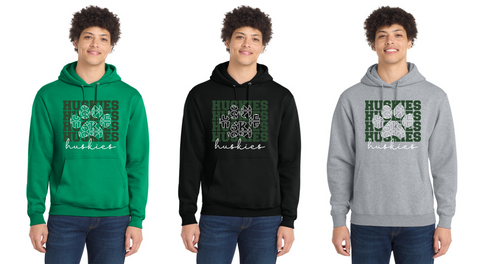 ERH Huskies Cotton Hoodie - ADULT