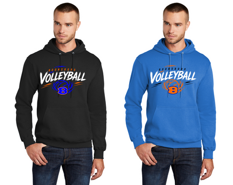 BHS Volleyball Adult Cotton Hoodie