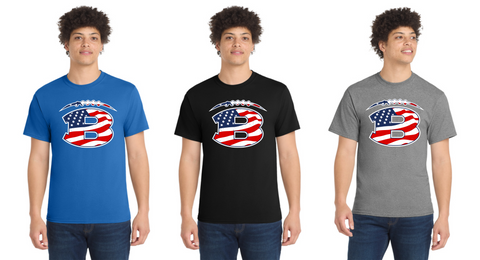 BHS Football B-Laces Cotton Tee