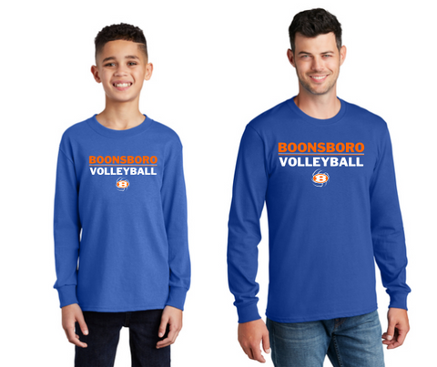 BMS Volleyball Longsleeve Cotton Tee