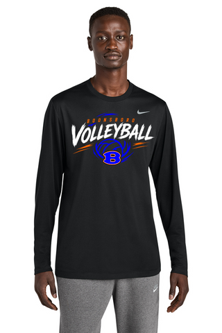 BHS Volleyball Adult NIKE rLegend Longsleeve Moisture Wick Tee