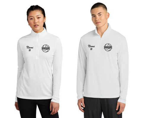 BHS Volleyball 1/4 Zip (embroidered)