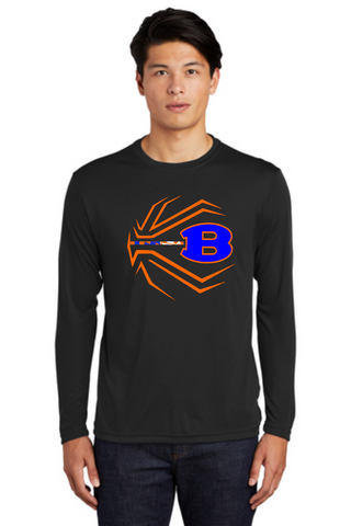 BHS Varsity Girl's Basketball Longsleeve Moisture Wick Tee